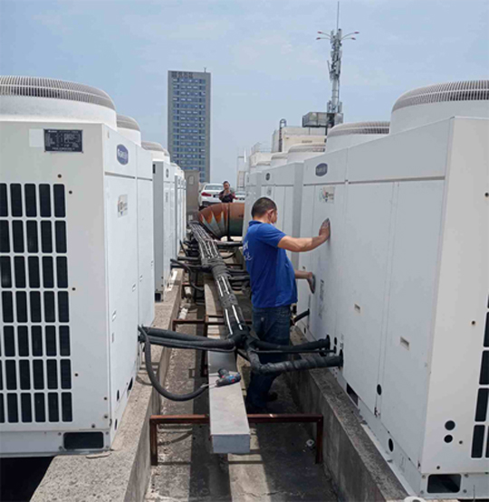 万宁中央空调制热和不制冷系统维修方法